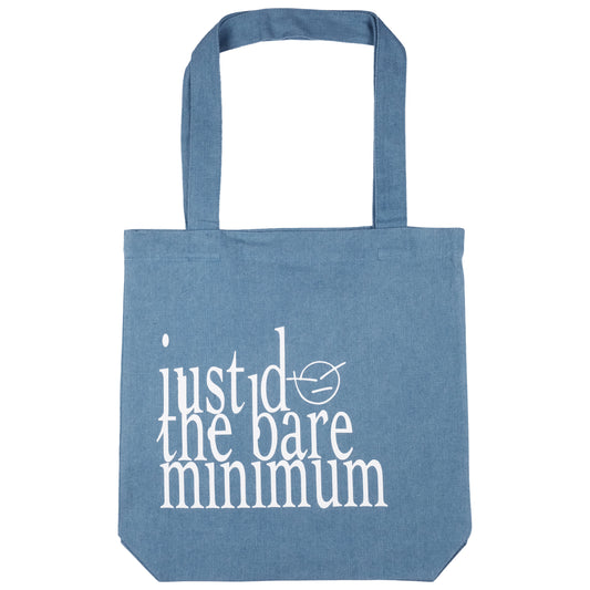 Bare minimum tote bag FRONT