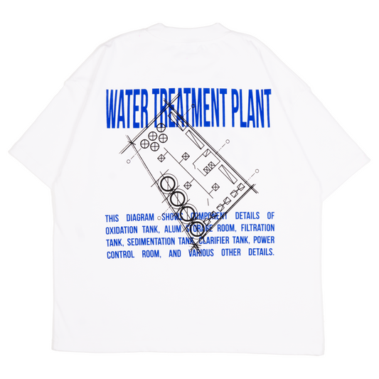 Water treatment plant t shirt BACK